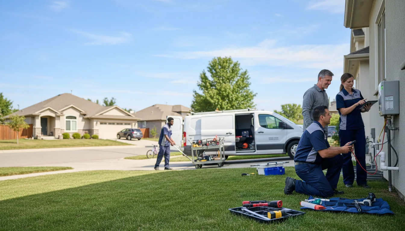 Tankless water heater service in Havertown, PA